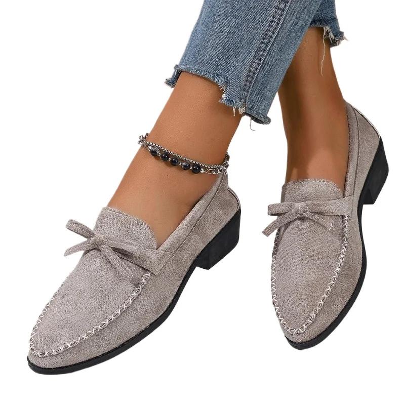 Fashion 2025 Fashion Ladies Shoes Plus Size Women's High Heels New Butterfly-knot Casual New Pointed Toe Best Seller High Heels Zapatos