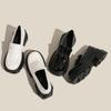 White Female Shallow Mouth with Skirt Fairy Small Leather Shoes Student Single Shoes Female