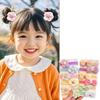 12 Pcs New Hair Ties Princess Sweet Flower Bow for Girls Women Elastic Hair Bands Hair Accessories