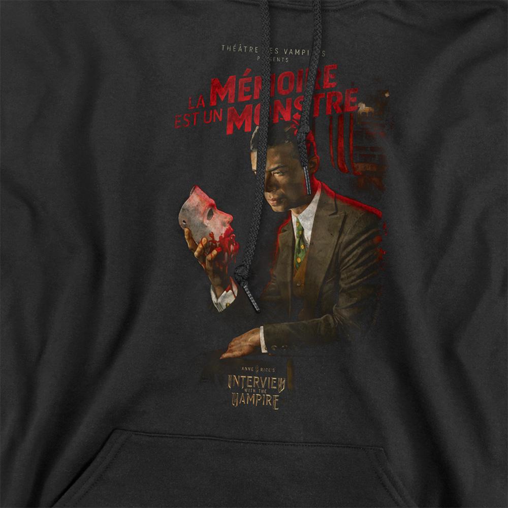 Interview With The Vampire Unisex Adult La Memoire Poster Hoodie
