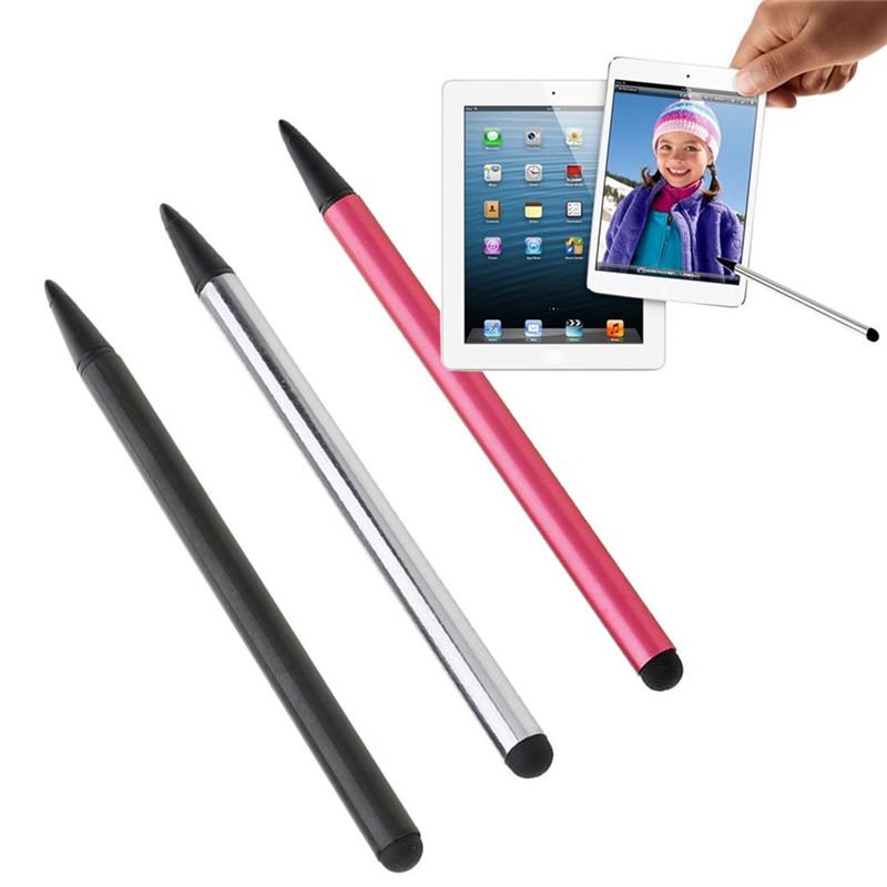 1Pcs 2 in 1 Touch Screen Stylus Pen Ballpoint for Phone Tablet Smartphone 6