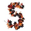 Silk Halloween Leaf Vines Realistic Fake Leaves Hanging Decor  Front Door Decor