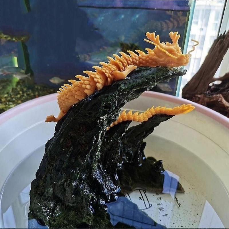 3d Printed Articulated Dragon-relief Anti-anxiety Dragon Kid,rotatable And Poseable Joints Dragon Model Figurines,articulated Toy For Adults & Kids17.