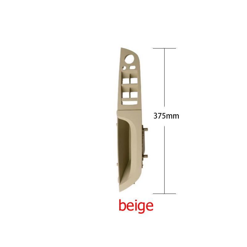 Gray Beige Black Left Car Interior Handle Inner Door Armrest Panel Pull Trim Cover For BMW 3 Series E90 E91 328 330
