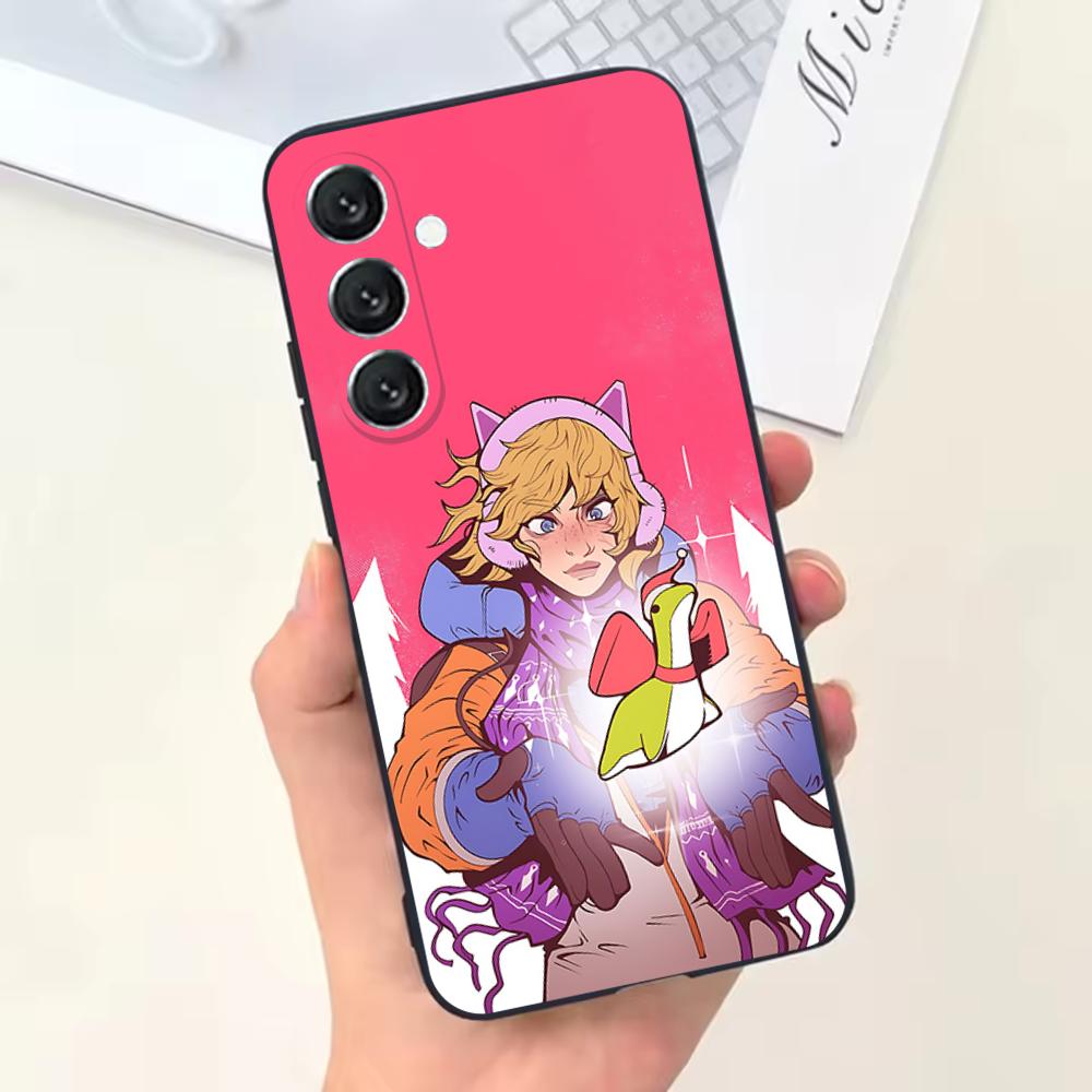 

A-APEX NESSISE Wattson Phone Case For Samsung Galaxy A13,A21s,A22,A31,A32,A52,A53,A71,A80,Soft Black Shell Samsung a21