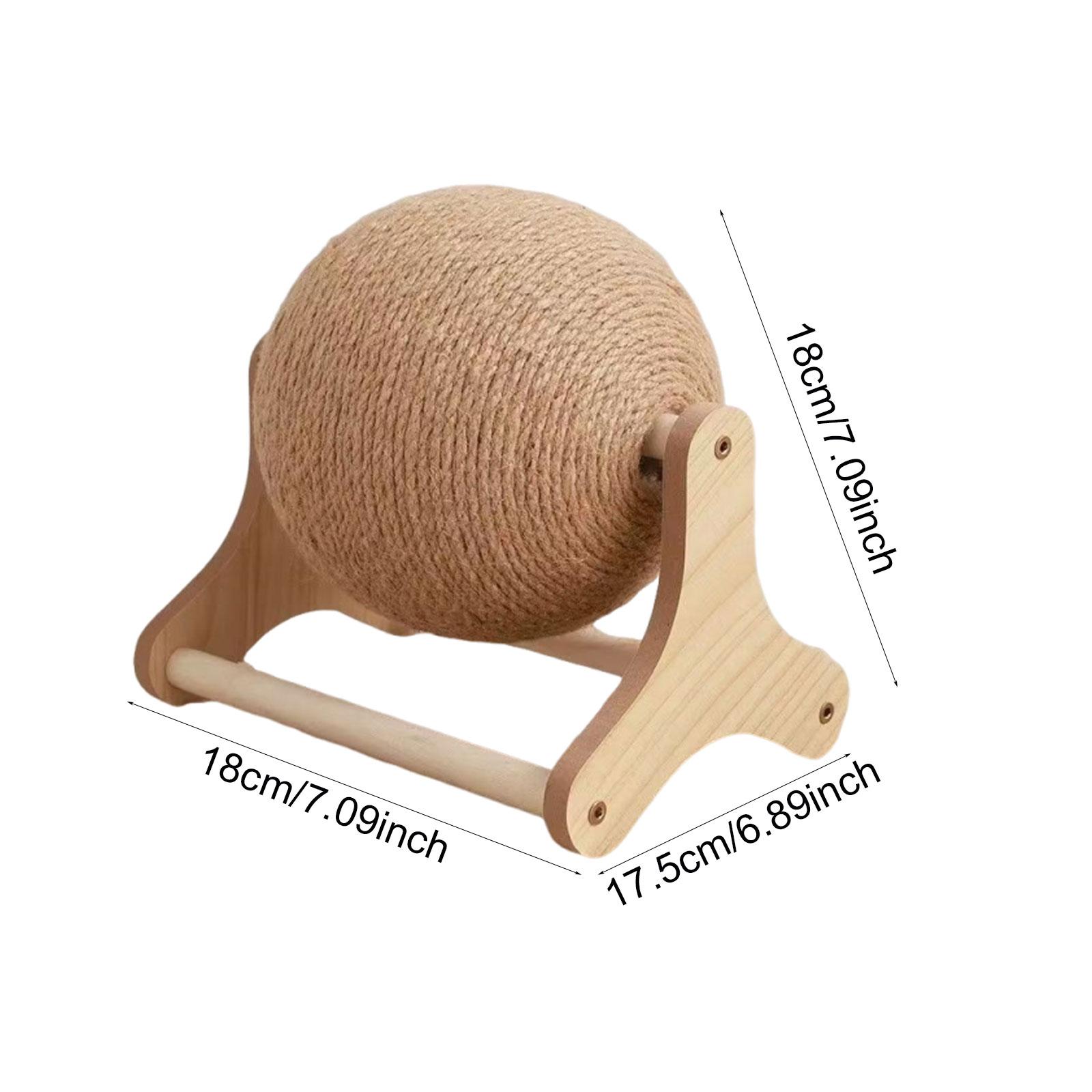 

Sisal Rabbit Grinding Ball Teeth Care Chew Toy for Bunny Chinchilla Guinea Pig Pet Teeth Grinding Play Supplies