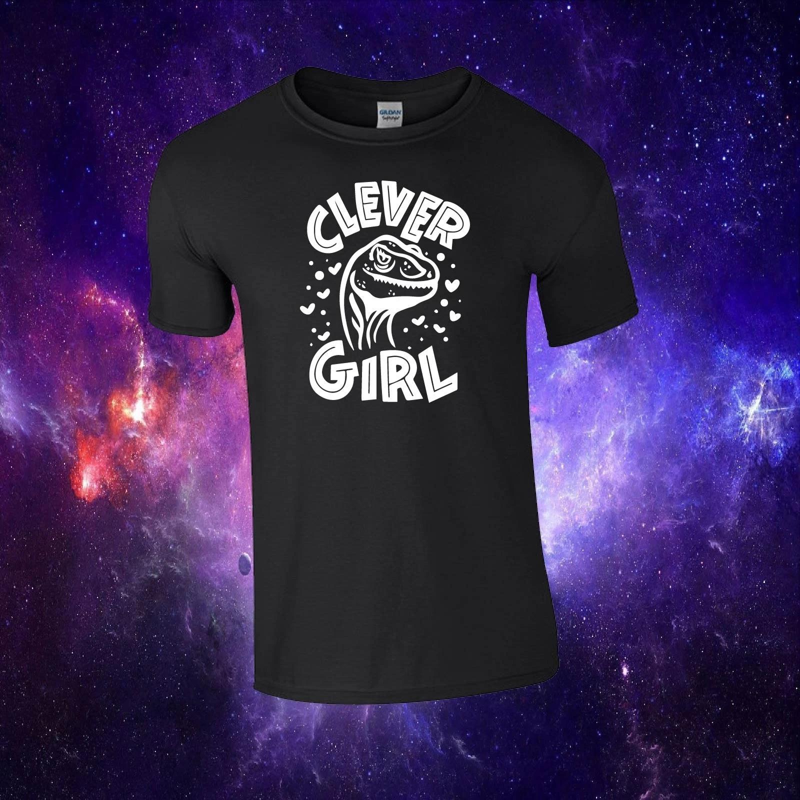 Clever Girl Jurassic Park Inspired Adults/Kids Unisex Top T-shirt XL