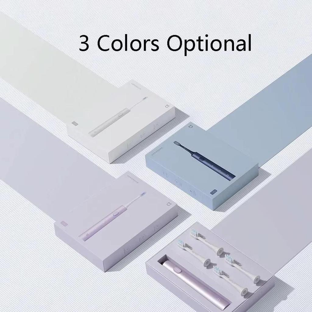 Mijia T302 Sonic Electric Toothbrush 31000 RPM Long Battery Life 150 Days Copper Free DuPont Brush Head IPX8 Waterproof 4 Modes*