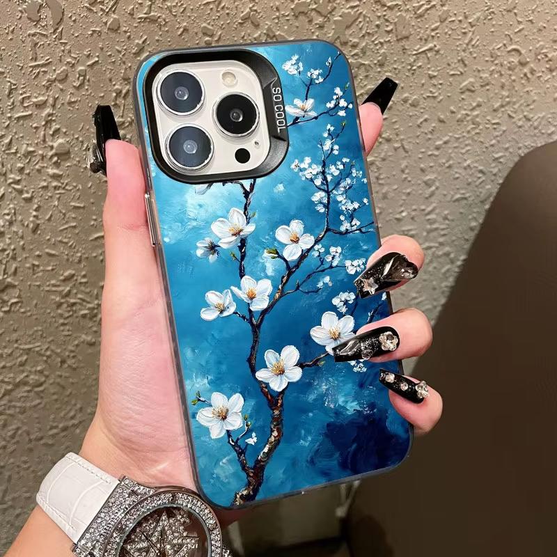 Van Gogh Almond Blossoms Pattern Phone Case For Samsung Galaxy S26 S25 Ultra S24 S23 FE S22 S21 Plus A56 A55 Hard Matte Cover