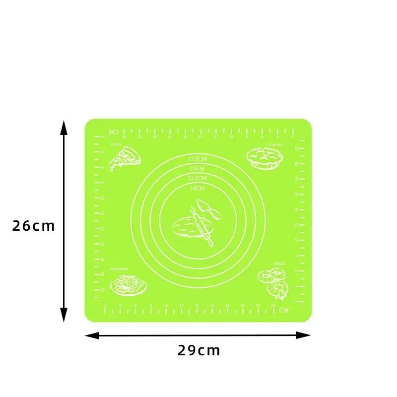 

Силиконовый коврик для замешивания теста Коврик для выпечки Подушечки для теста Скользящие роликовые поверхности для выпечки и накладки для поверхностей Инструменты Простыни Аксессуары