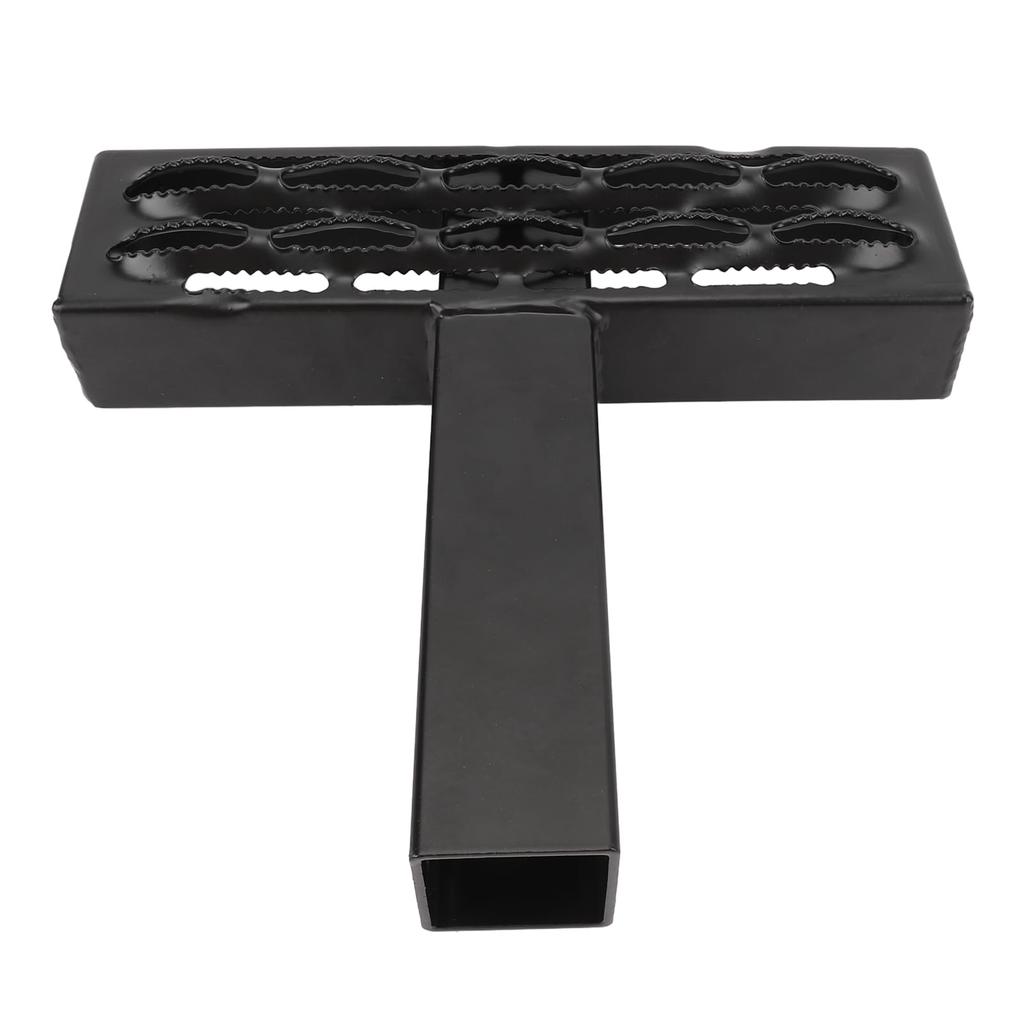 Anhängerkupplung Stufe Abschlepphaken Stufe für Alle und Hintere Receiver Anhängerkupplung Halterung für Einfachen Zugang zur Ladefläche des LKW 600 Pfund Tragfähigkeit Stahl Pulverbeschichtet mit Anhängerkupplungsstift