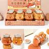 Resuable Capybara Slime Kit Cartoon Decompression Toy Portable DIY Crystal Mud  Party Favors