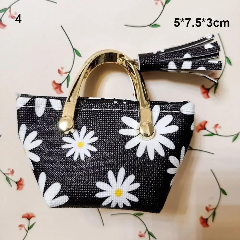 New Fashion 1/6 Doll Handbag Lady Leather Bag Purse Accessories Dollhouse Girls Gift Toys Doll Accessories