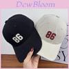 Gorra de Béisbol Para Hombres y Mujeres Con Diseño de Letra Bordada Para Estilo Urbano y Protección Solar