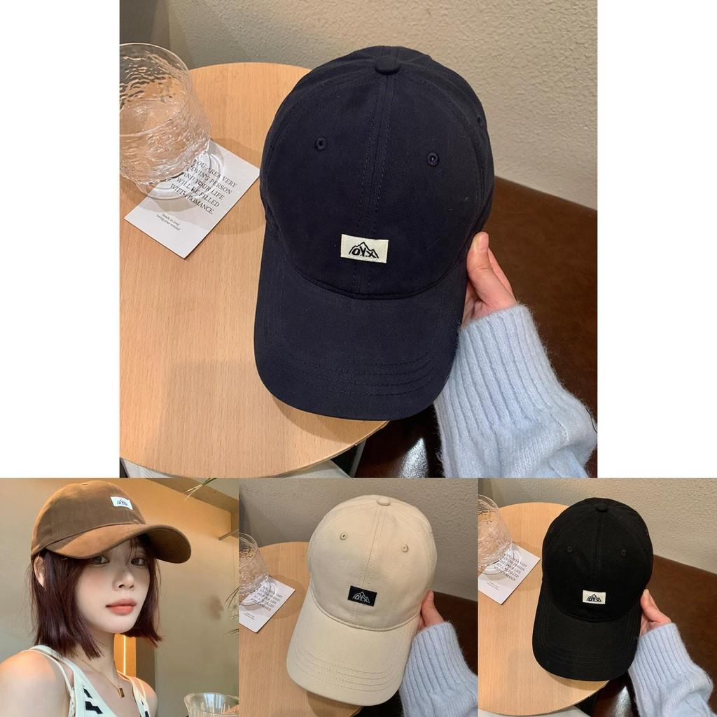 Vintage Brown Baseball Cap For Women Stylish And Versatile Sun Protection Hat