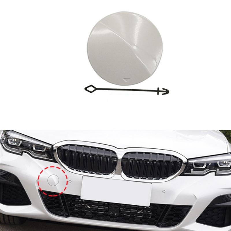 Car Front Bumper Tow Hook Cover Cap Painted 51119448801 for BMW 3 Series G20 -