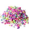 2.82oz Polished Pebbles, Decorative Colorful Small Rocks For Succulent Pot, Small Pebble Stone For Landscaping, Bonsai, Aquarium