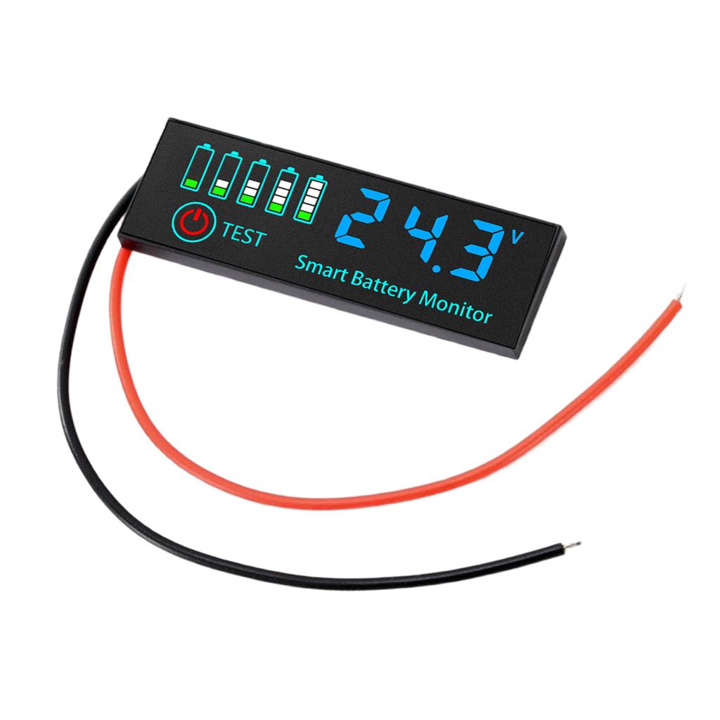 Effizienter 18650 Batteriestandsanzeige Tester LED-Anzeigemodul für 7-55V Elektrofahrzeuge und Solarsysteme