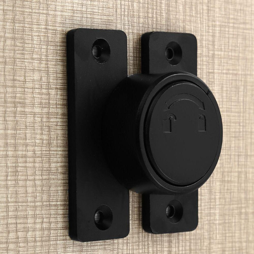 Zăvor antifurt pentru uși glisante, cataramă din aliaj de zinc, șurub nou pentru uși