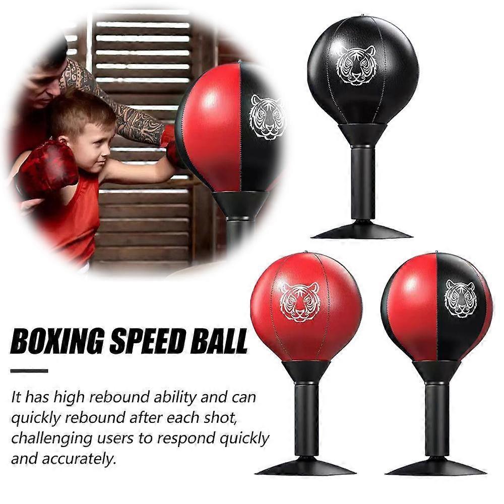Boxing Speed Ball Desktop Suction Cup Decompression Ball Children Adult Decompression Artifact Practice Ball Reaction Target Training Equipment