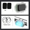 Universal Strobe Light 7 Color 30 Modes Signal Indicator Wireless 2.4G Remote Control Warning Lights for Car Motorcycle Scooter