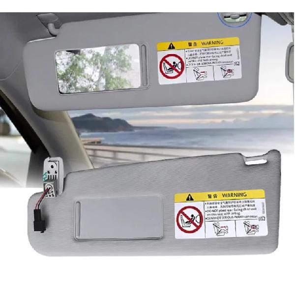 For VW Passat B6  Passat B7  Interior Sunvisor With Mirror with lamp Front visor assembly Car accessory