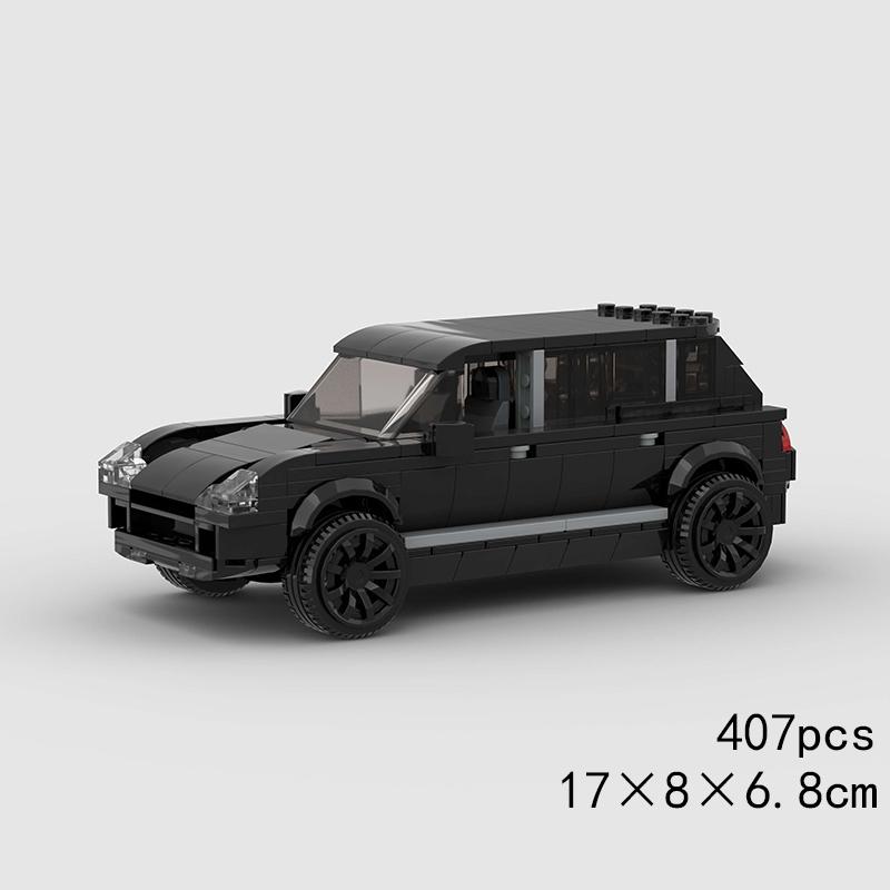 MOC Off Road Car Building Blocks Pickup Truck Bricks Cross Country Jeep SUV Humvee Speed Race City Overland Technical vehicle