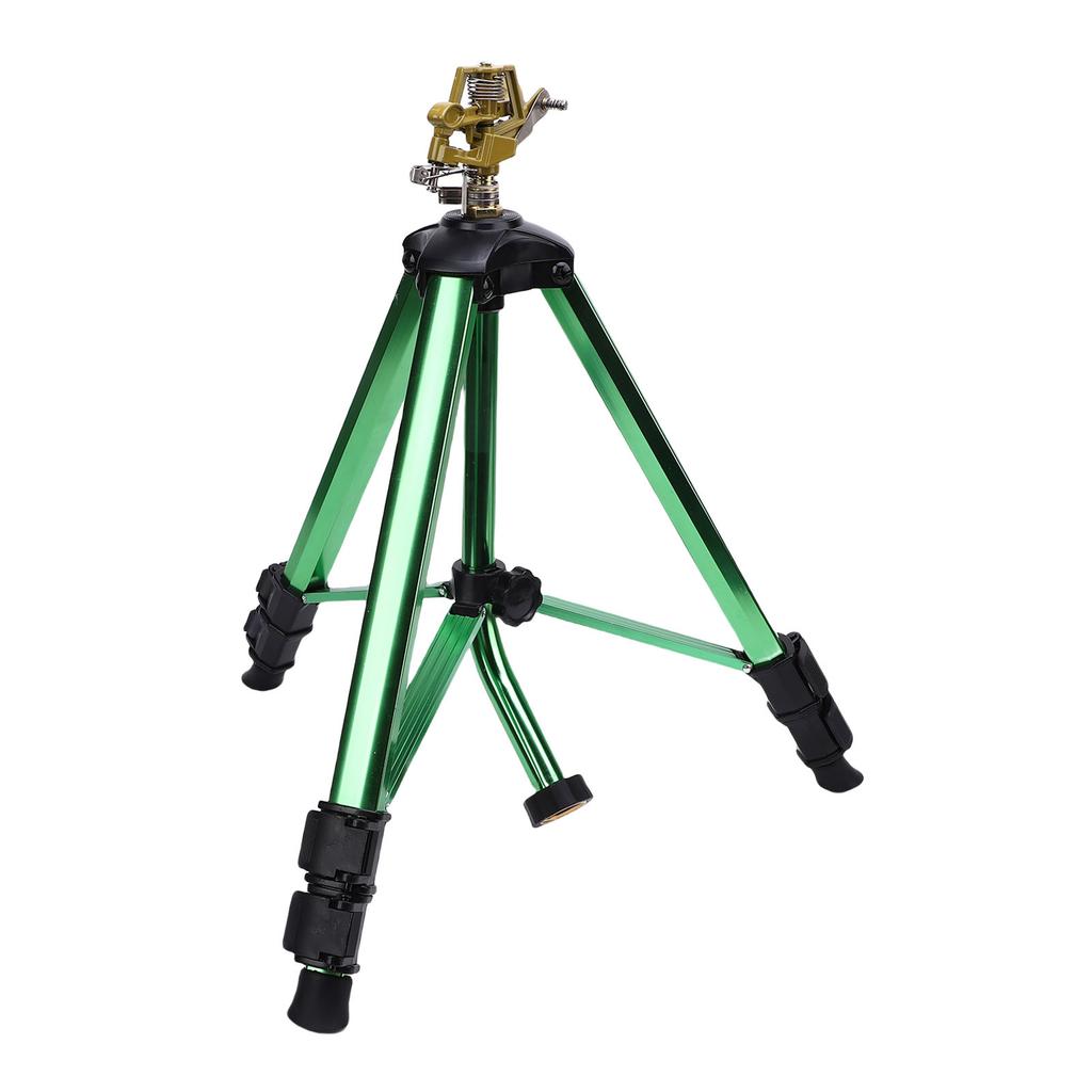 Sprinkler on Tripod Base, Heavy Duty Sprinkler Head Large Area Irrigation with 3Celsius4 Inch Connector Extension Legs, Sprinklers for Yard La