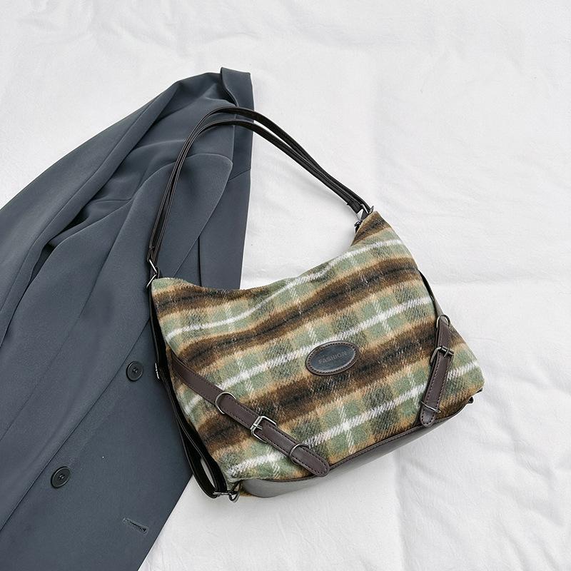 

Сумка-тоут в стиле ретро для женщин с большой вместимостью, многоцелевая, для поездок на работу, одиночная и рюкзак для женщин, новая модная сумка через плечо