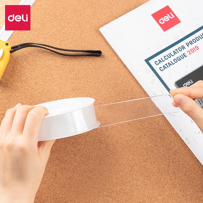Deli JL522 Double-Sided Transparent Tape
