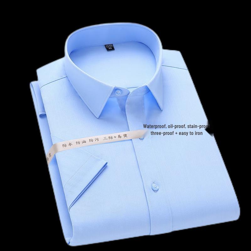 Men s Wrinkle-Free Stain-Resistant Business Shirt 180/100A