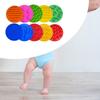 10Pcs Sensory Circles Discs Mat Learning Activities Tactiled Pads Silicone Mats