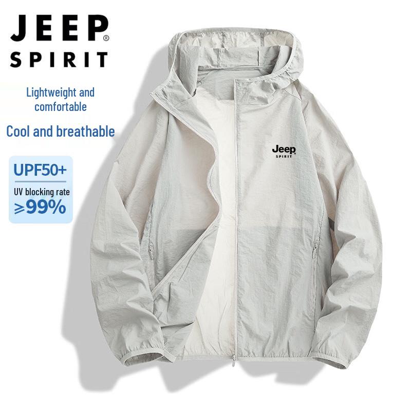 JEEP SPIRIT Unisex Outdoor UV Protection Jacket