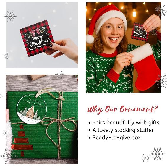 House Warming Gifts New Home - New Home Ornament 2025 - Housewarming Gifts for First House, Housewarming Gift Ideas for Couple - Home Ornaments for