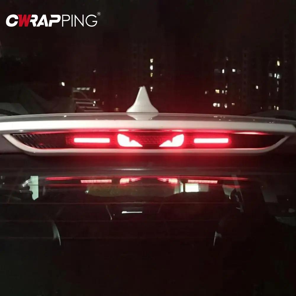 1Pcs Car Personality Brake Tail Light Sticker Eagle Eye Auto Light Hawkeye Styling Decorate Sticker for Chery Tiggo 7 Stickers