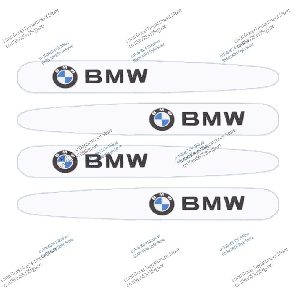 4/8Pcs Car Door Handle Bowl Protector Film For BMW M Performance E36 E46 E39 E60 E87 1 2 5 Series Anti-Scratch PVC Accessories FP7