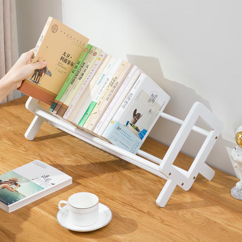 Jinlongxing Modern Wooden Desktop Organizer Shelf