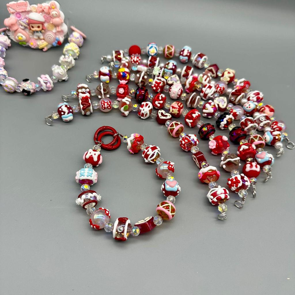 DIY Beaded Phone Chain with Original Design - Fashionable Anti-Lost Back Clip