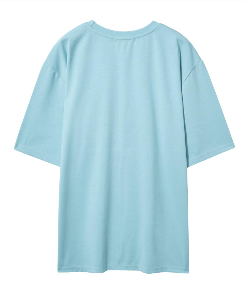 HIWITH Cherish Short Sleeve T-Shirt_Blue