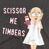 South Park Unisex Adult Scissor Me Timbers T-Shirt