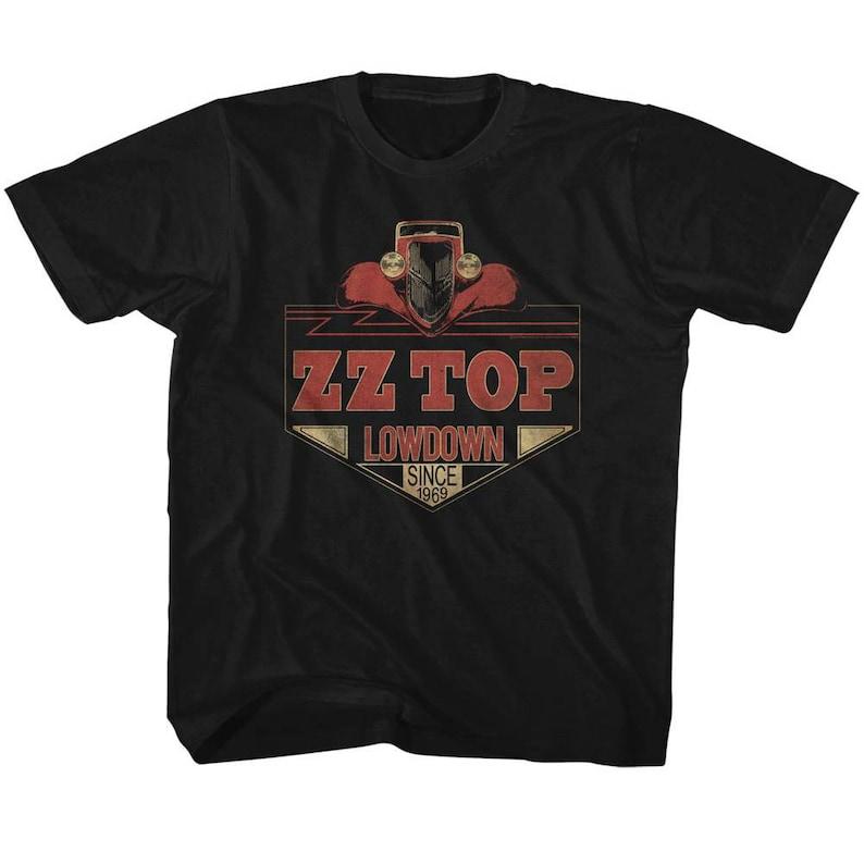 ZZ Top Lowdown Black Children s T-Shirt 110