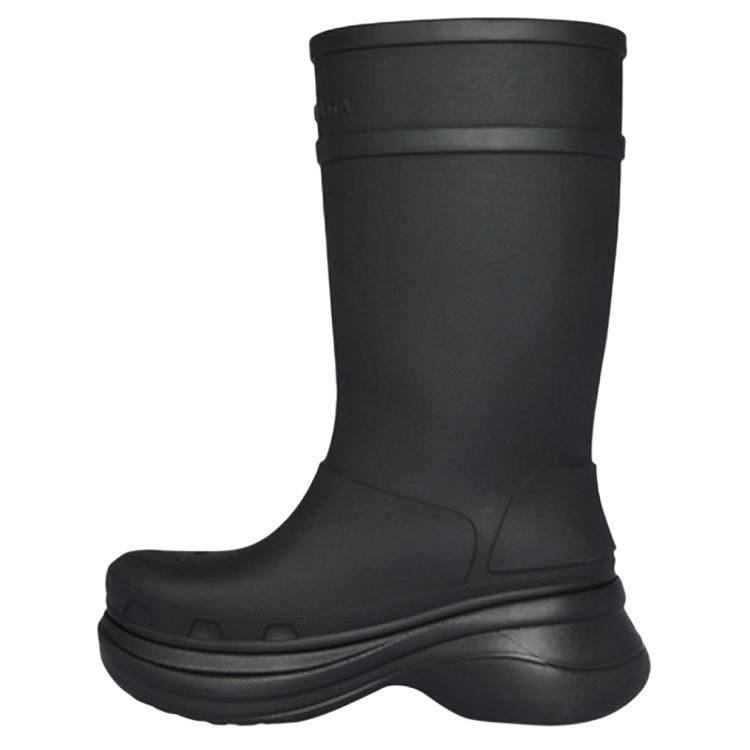 Balenciaga X Crocs Zābaki Melni 677384W1S8E1000