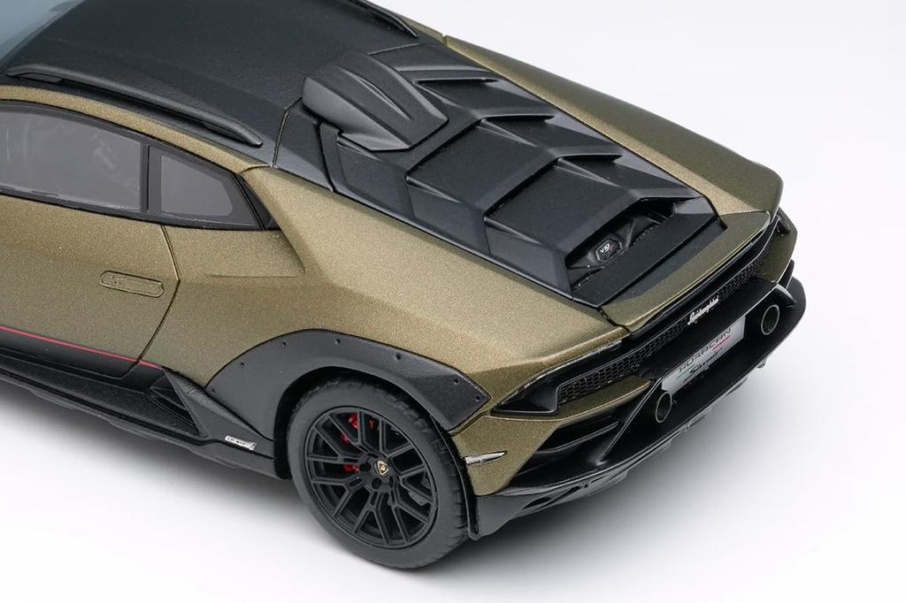 EIDOLON Lamborghini Huracan Stellato 2024 Verde Gear Finished Model EM738A Make-up 1/43
