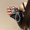 Advanced electroplated silver three-dimensional love for AirPods 1 /1 earphone protective case 1pro second and third generation girl heart