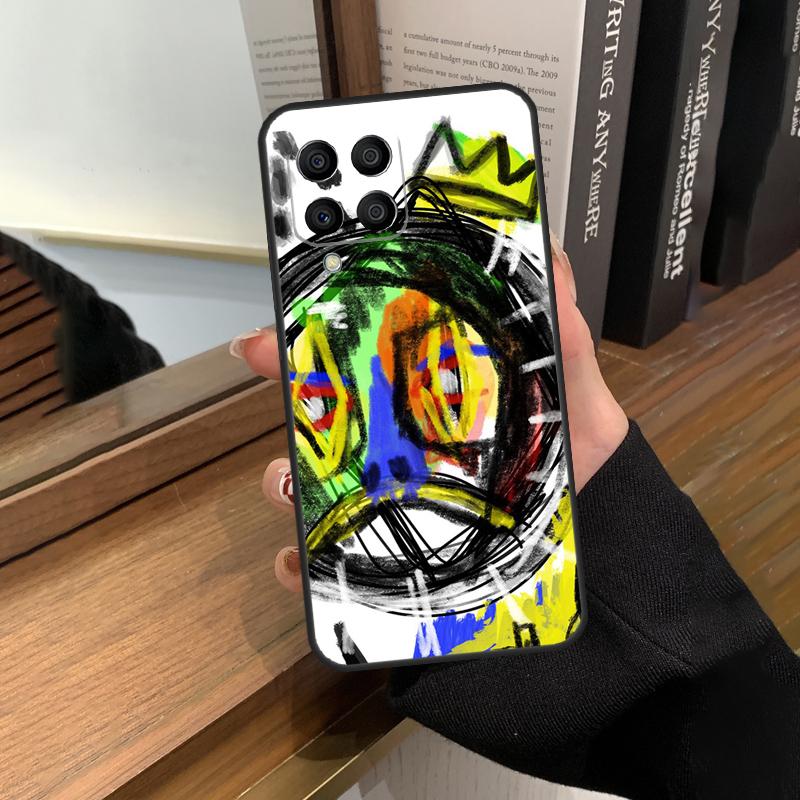 Graffiti Case For Samsung Galaxy M56 M16 M36 M33 M53 M13 M12 M32 M52 M20 M15 M55 M31 M14 M35 M34 M54