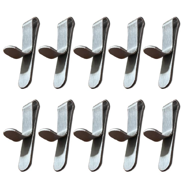 

10Pcs Dessert Decoration Button Rings Stainless Steels Cake Rings Fixing Clip Dessert Tool for Homes Kitchen Pastry 1