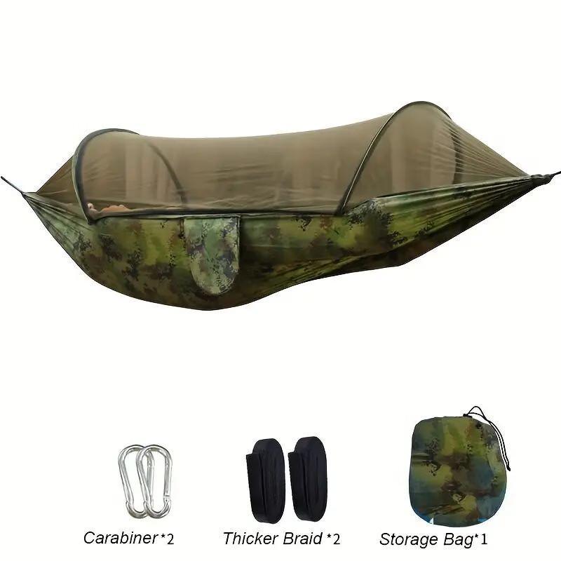OLOEY Outdoor Camping Mosquito Net Hammock