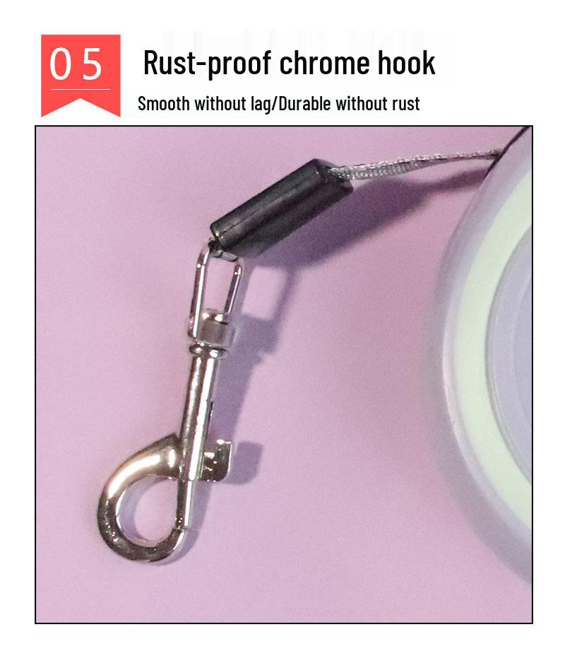 Outdoor Adjustable Retractable Dog Leash for Small and Medium Dogs