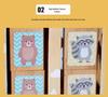 Wooden Ocean & Forest Educational Activity Cube for Children: Slide, Match, and Bead Maze Puzzle