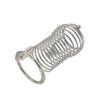 Stainless Steel Penis Ring Half Leakage Pleasure Exotic Condom Sheep Eye Ring Men and Women Game Sex Tools Adult Supplies Do Not Fall off